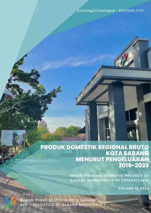 Produk Domestik Regional Bruto Kota Sabang Menurut Pengeluaran 2019-2023